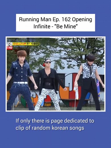 Running Man Episode 162: Infinite 'Be Mine' Highlights