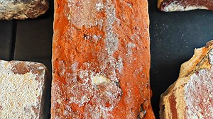 What are 48 pounds of red bricks worth? A lot when you are talking about historic value