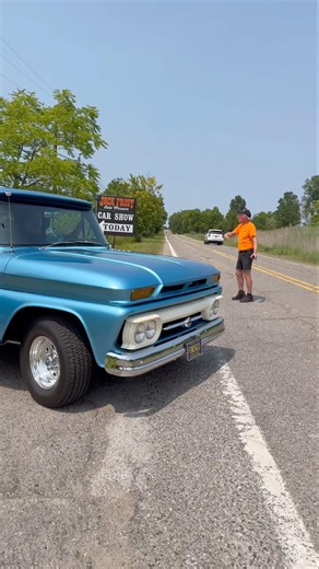 1965 Chevrolet C10 pickup truck #classiccars #v8