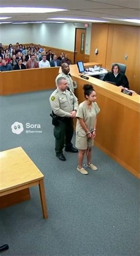 CCTV Footage: Young Defendant Shackled and Terrified in Court