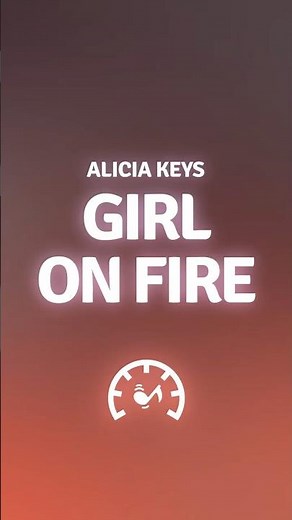 Alicia Keys - Girl on Fire (Lyrics)