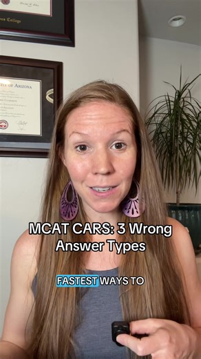 Mastering MCAT CARS: Identifying Wrong Answer Types