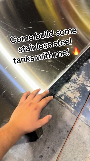 Chugging out some tanks and frames for an upcoming work trip 🔥 #tig #bluecollar #welding #stainlesssteel #texas #dfw #fyp #trending #2025 #contentcreator