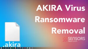 Akira Virus Ransomware [.akira Files] Remove   Restore