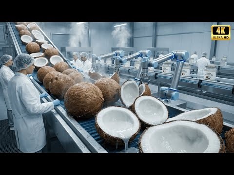Inside a Giant Coconut Oil Factory: The Journey of Virgin Coconut Oil