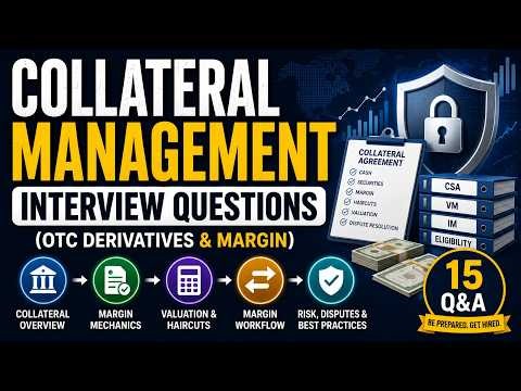 Collateral Management Interview Questions(OTC Derivatives & Margin) - 15 Imp Q&A