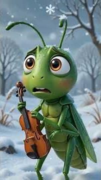 🐜 The Ant and the Grasshopper 🦗 | Animated Moral Story for Kids | Tiny Melody Kids