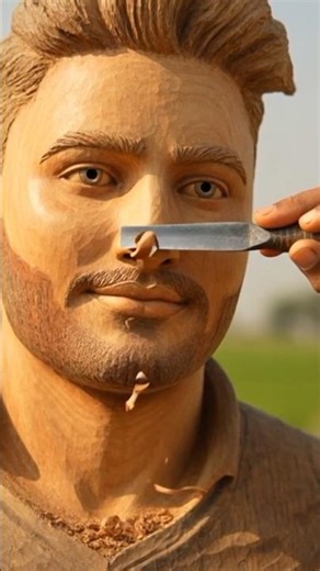 My Best Friend Amazing Wooden Sculpture Design #cricket #cricketlover #viralvideo #shortsfeed #2026