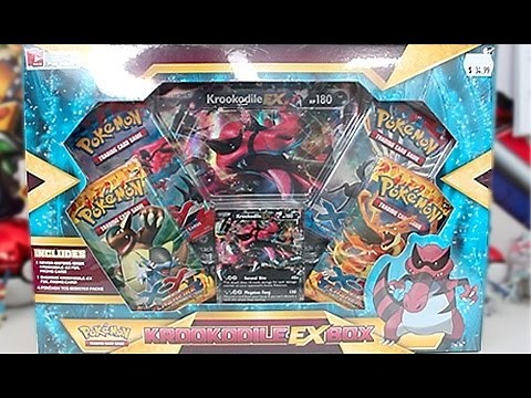 Opening A Pokemon Krookodile EX Box!!
