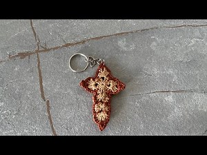 Crochet cross tutorial #tutorial #cross #crochet #easy
