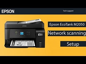 Epson M2050 Network Scanner Installation