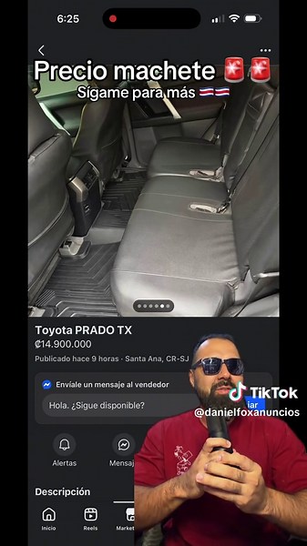 Ocupar anunciar? Escríbame!🇨🇷 Toyota prado TX disponible #costarica #marketplace #carrosusados #ticos #fyp