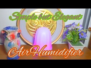 🆕mini Usb Humidifier 7 Led Color Change ➡ Portable Air Diffusor 2020 Video