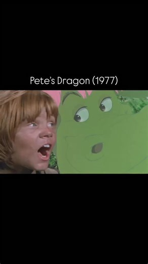 Pete’s Dragon is a Disney live-action/animated musical that follows an orphaned boy named Pete and his invisible dragon friend, Elliott. The pair are taken in by lighthouse keeper Nora (Helen Reddy) and her father (Mickey Rooney), who offer Pete the loving home he’s never had. Together with Elliott, Pete’s new friends try to protect him from his foster family, the Gogans, led by Ma Gogan, played by Shelley Winters. | Disney History Channel