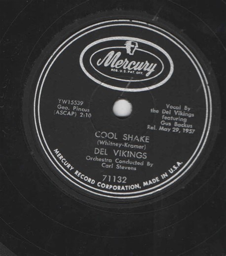 Del Vikings - Cool Shake / Jitterbug Mary