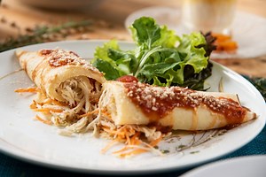 Receita de Panqueca simples de frango, enviada por daniela bernardino - TudoGostoso