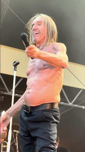 🔥👕 Red Hot Chili Peppers’ Old Friend – Iggy Pop more danger in his fingers than most in full sets