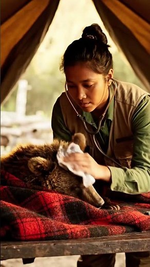Baby Bear Rescue – Pulled From a Deep Forest Pit #animalrescue #bearrescue #wildliferescue