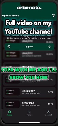 Crypto Arbitrage for Beginners: Find Profitable Trades with Arbimate App