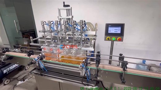 11K views · 124 reactions | Fully automatic six-head liquid filling machine #fillingmachine #liquidfillingmachine | Henan Cyril Machinery Equipment Co.,LTD | Facebook