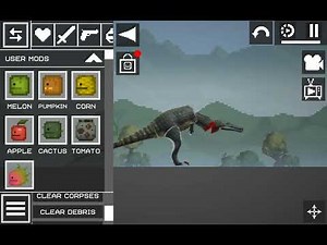 A suchomimus and albertosaurus I made in melon playground! Inspired by kais workshop!