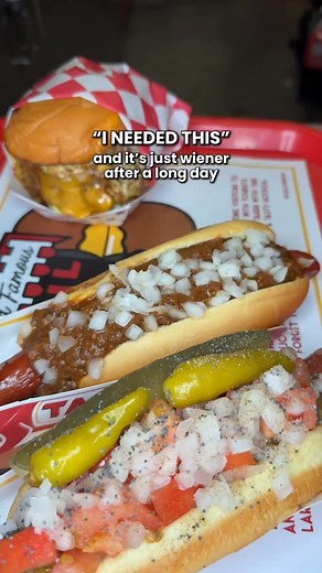 986 reactions · 68 shares | Long day? We got something big, long, and juicy that’ll take the edge off ‍ Slide through to Tail o’ the Pup and we’ll get you feeling right   8512 Santa Monica Blvd, West Hollywood, CA ⏰ Wed-Sat 12-10pm | Sun 12-9pm #tailothepup #westhollywood #hotdogs #lahotdogs | Tail O' the Pup | Facebook