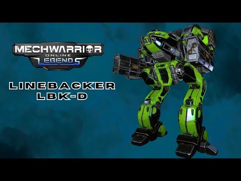 MWO: Linebacker LBK-D - Hunchback tried running. Only his legs listened