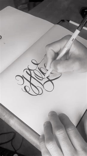 Hope custom lettering inscreva-se diga a próxima #hope #art #caligrafia #lettering #artist #letra