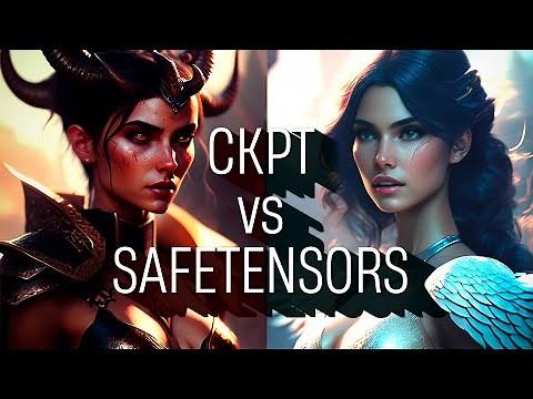 Stable Diffusion – ckpt vs safetensors