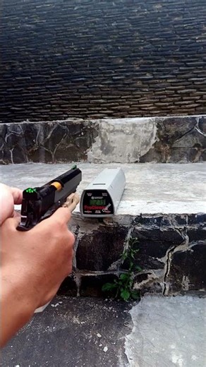 Airsoft GBB KP06 Misc Parts Velocity Test