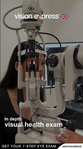 Experience UK's 7-Step Eye Exam only at Vision Express