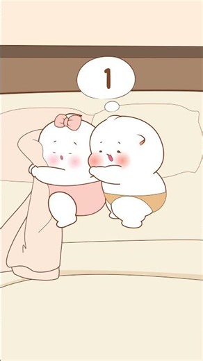 第161集 女朋友的抱抱侦测器：黑暗中也能扫描到位置并且快速锁定抱抱目标 #治愈系 #animation #动画推荐 #cute #轻漫计划 #cartoon #funny #情侣日常