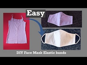 HOW TO: DIY Face Mask Elastic Bands||How to make||