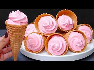 Mix condensed milk and strawberry! Delicious homemade ice cream, which not everyone knows!