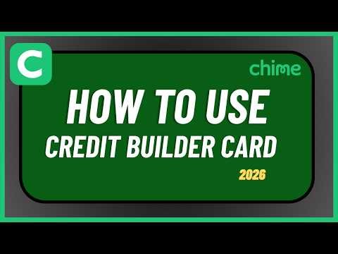 How to Use Chime Credit Builder Card 2026 !