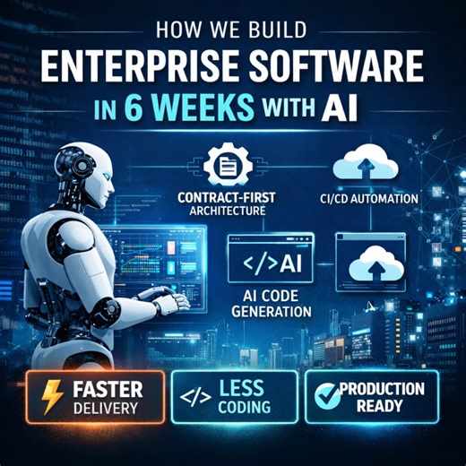 Enterprise Software Development in 6 Weeks with AI – Approach | Technijian IT Support