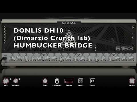 DONLIS DH10. China Pickups vs EMG