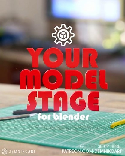 The ULTIMATE Blender Scene for Your 3D Models!