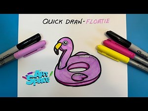 Quick Draw - How to Draw a FLOATIE
