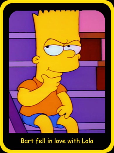 Bart's Crush on Lola: A Simpson's Love Story