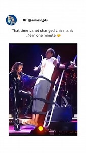 Janet is always going to give A SHOW! circa 2002 she performed “would you mind” in Honolulu and invited this fan on stage for an unforgettable experience 🤣 bro has bragging rights for LIFE. #janetjackson #explore #viralreels❤️ | Amazingds