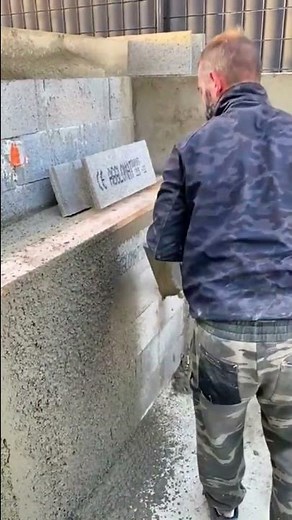 Pose de l’enduit hydrofuge