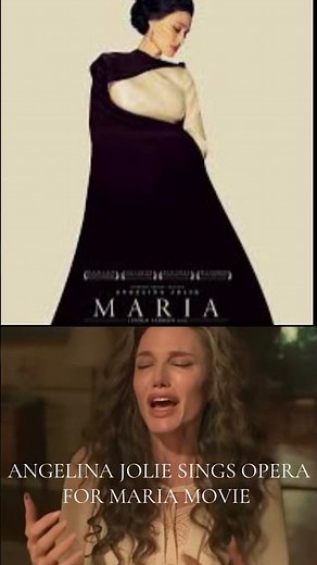 ANGELINA JOLIE SINGS OPERA FOR MARIA MOVIE