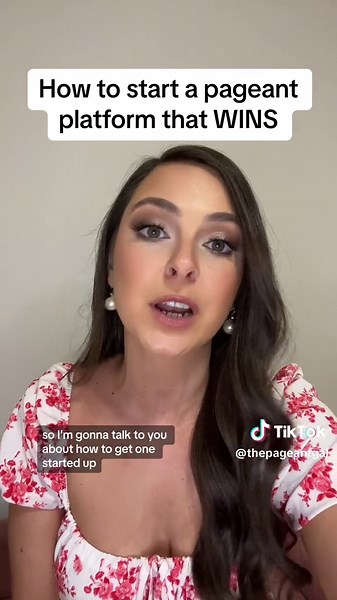 Replying to @jae How to start a pageant platform that is the gateway to winning pageant titles around the world #pageantplatform #pageantprep #pageantqueen #pageanttiktok #pageanttip #pageantcontent #pageantadvice #pageantgirl #pageantlife #pageantwinner #pageantcoaching #pageantqueen #winapageant