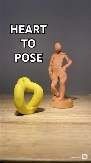 Easy Stop Motion Ideas: Morphing Heart to Pose! 🎬❤️