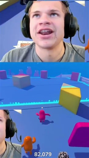 Jynxzi Wins A Game Of Fall Guys🤯👀 #jynxzi #shorts