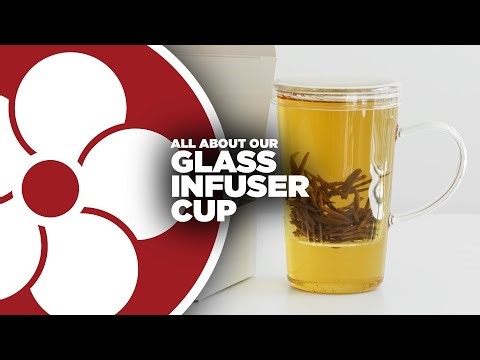 Glass Infuser Cup