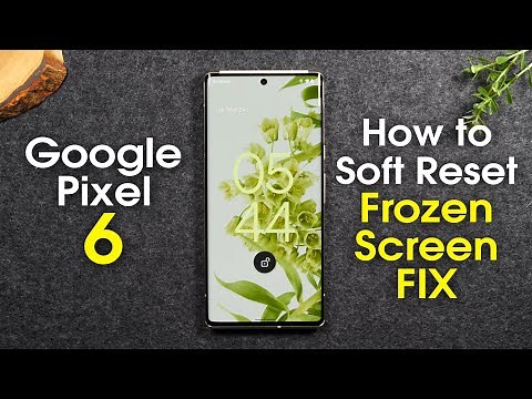 Google Pixel 6 How to Soft Reset If Screen is Frozen FIX | Google Pixel 6 Pro Tutorial