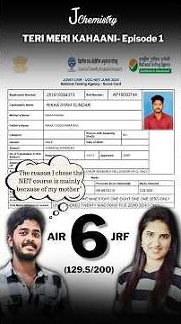 Teri Meri Kahaani | CSIR NET Topper Interview | CSIR NET Chemistry Success Stories |Chemical Science