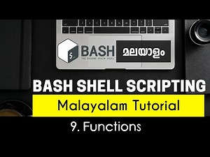 Functions - Bash Shell Scripting - Malayalam Tutorial [Part-9]